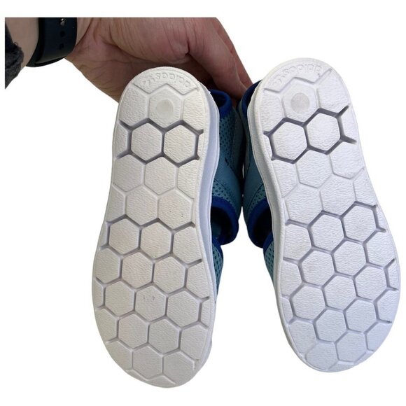 Adidas Superstar 360 Primeblue Backstrap Sandals Size 9.5K Toddler Starfish Blue - Picture 9 of 10